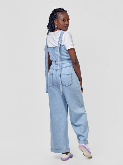 ELFREDA DENIM CATSUIT